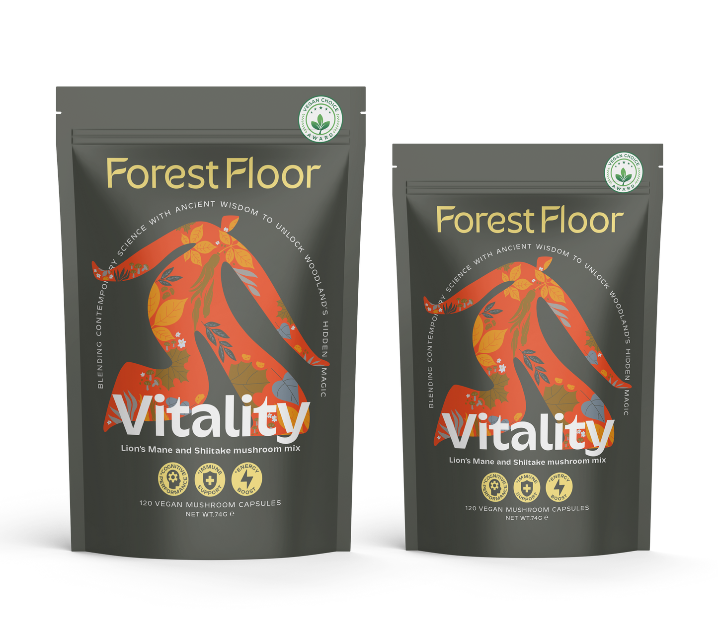 Vitality Lion’s Mane Functional Mushroom Blend - Capsules